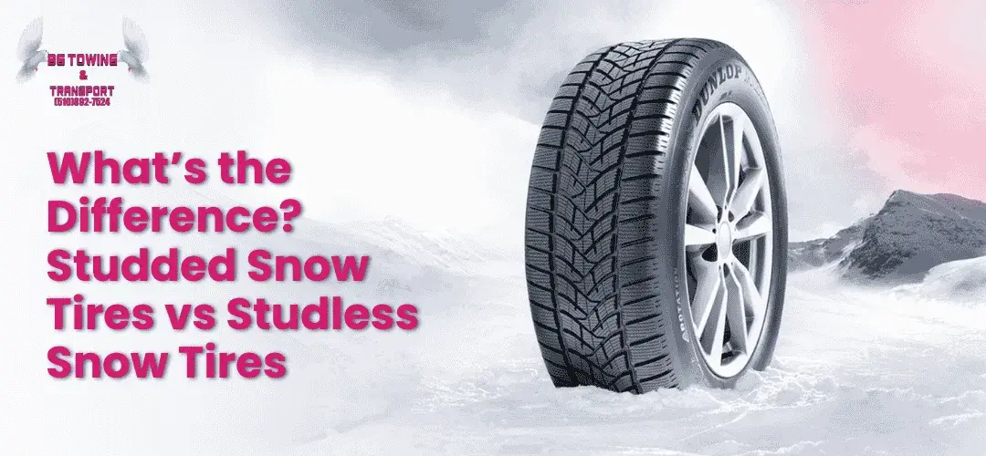 Read more about the article Studded Snow Tires vs Studless Snow Tires